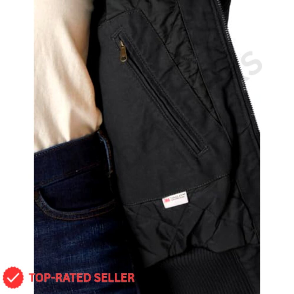 Insulated Work Jacket Active Performance Durable … - image 4